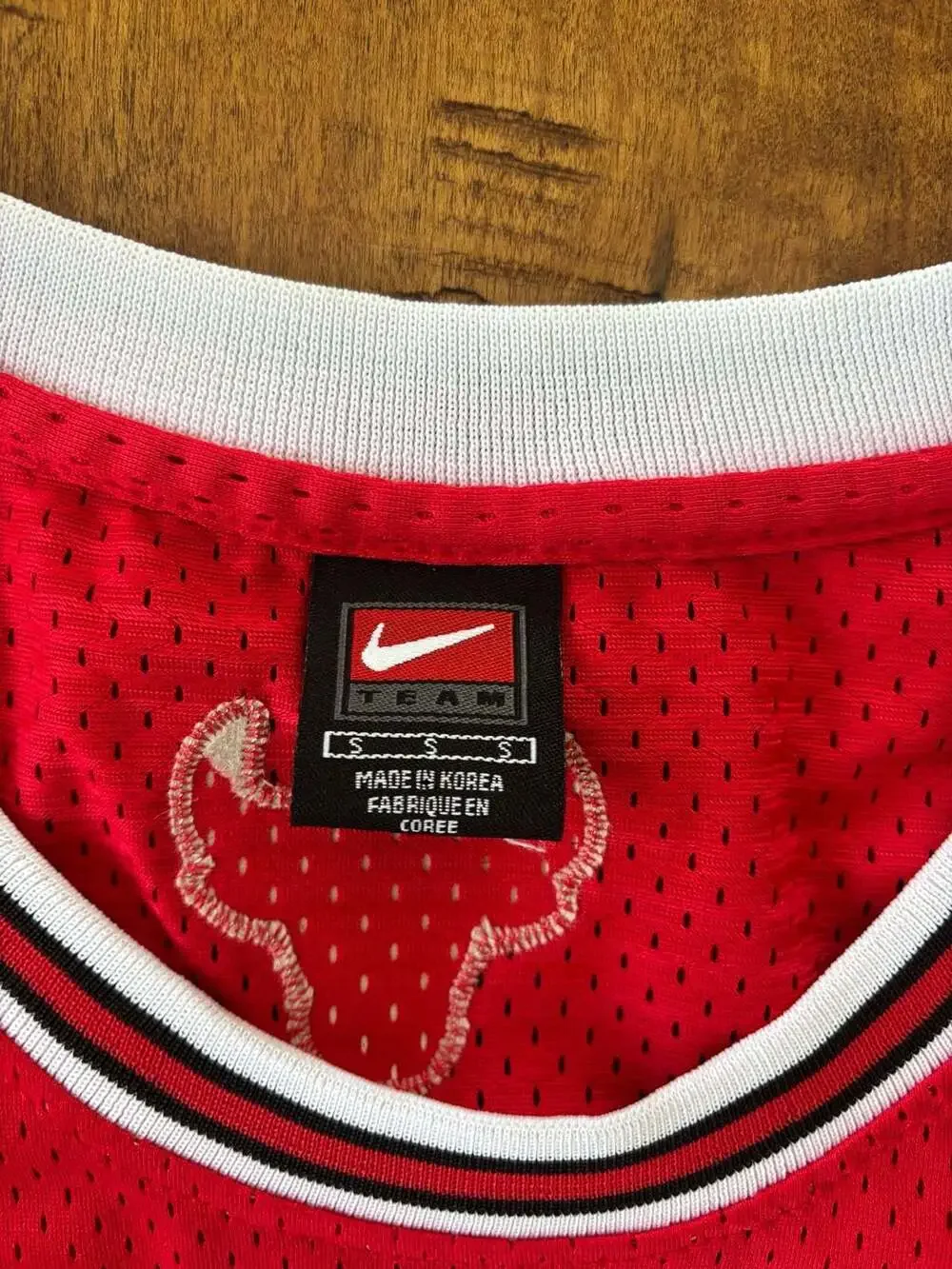 Vintage Nike Chicago Bulls Michael Jordan #23 Jersey Red Team Sports Size S